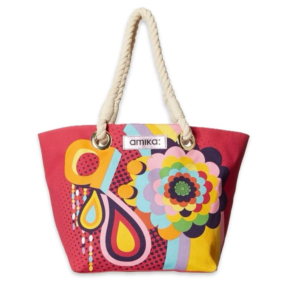 Amika Colorful Rope Tote Bag